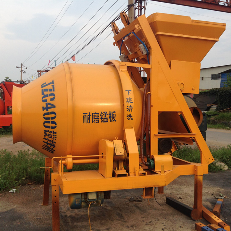 流动性灰浆轻骨料混凝土滚筒搅拌机双锥滚筒搅拌罐