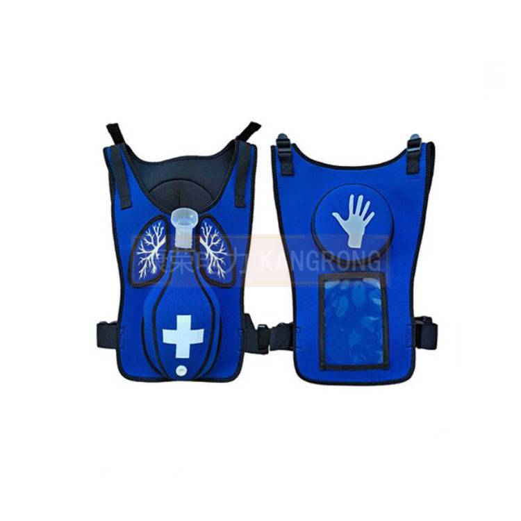 模拟异物梗塞窒息抢救练习背心海姆立克气道异物梗阻急救训练马甲康荣