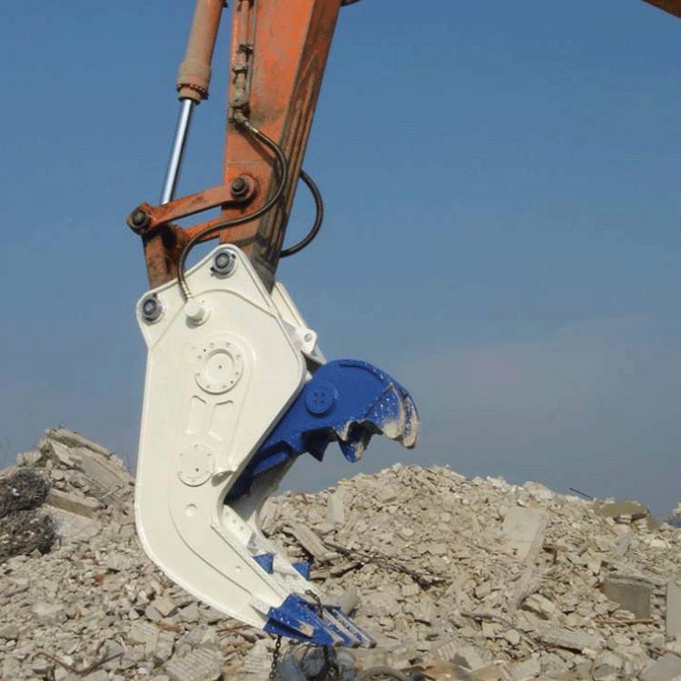 三一挖掘机安装拆迁粉碎钳挖机液压粉碎钳生产厂家