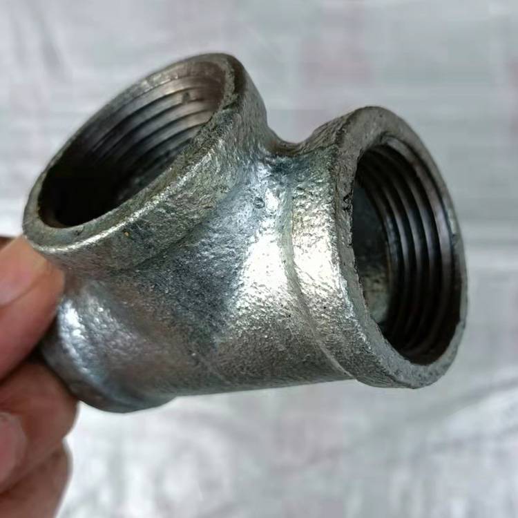 一寸热镀锌丝接三通dn25消防水暖燃气国标三通管件厂家