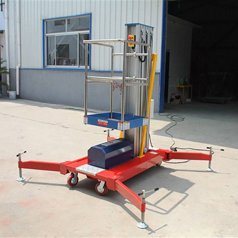 远程遥控铝合金升降机移动铝合金升降机举升机41米加厚铝合金升降机