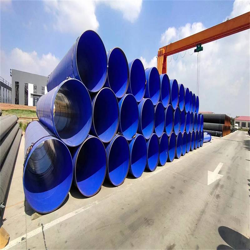 325*7 加强级三层聚燃气管道 热镀锌螺旋钢管 ***厂家