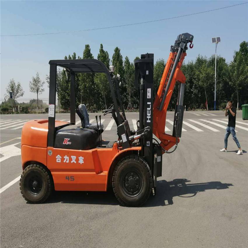 卓力重工厂家定做叉车伸缩臂吊车杭州叉车改装吊车一体机报价