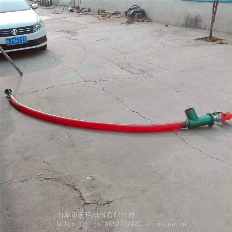 宝鸡软管吸粮机 玉米小麦提粮机 电动管式抽粮机