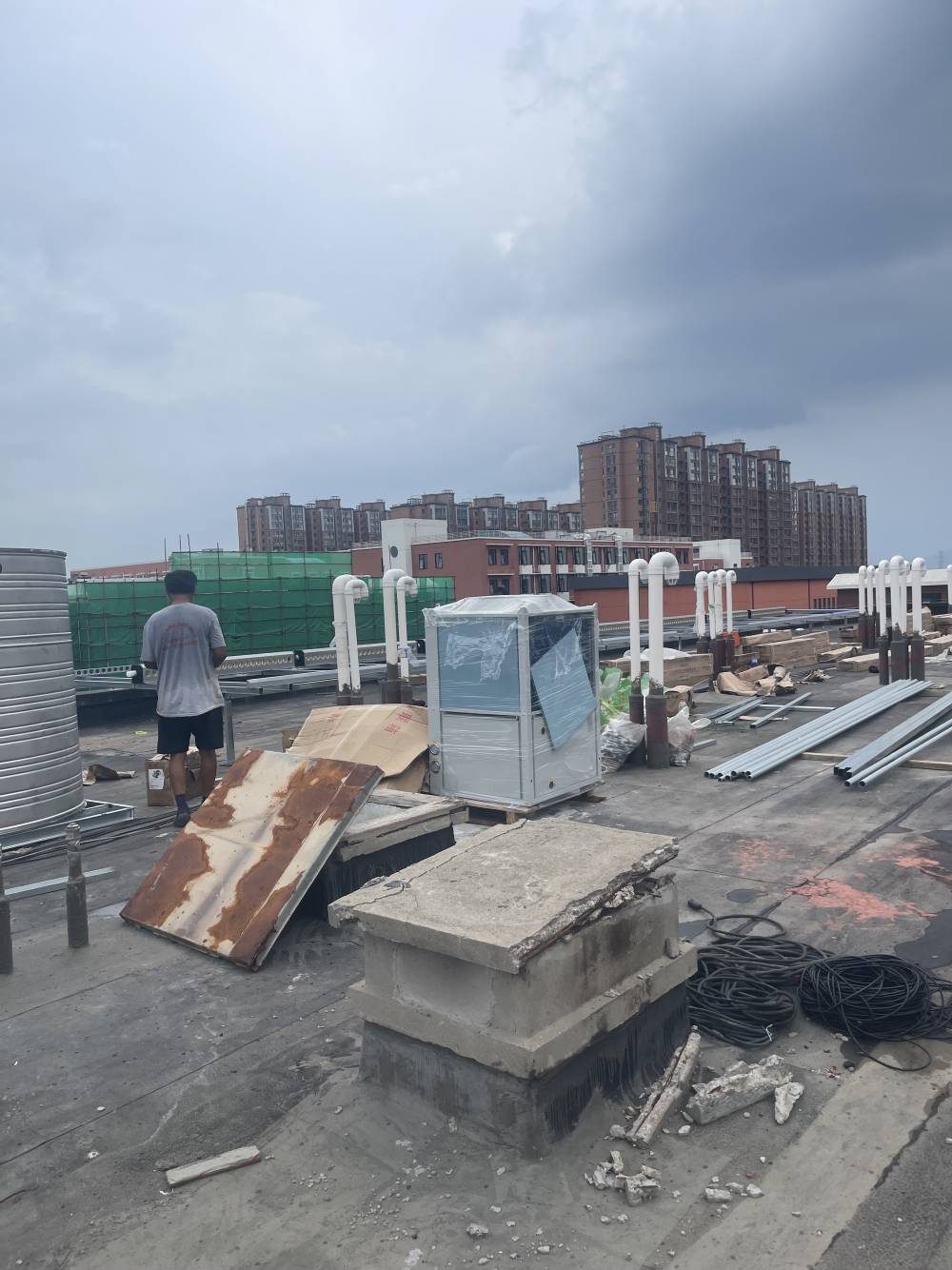 太阳能热水工程施工