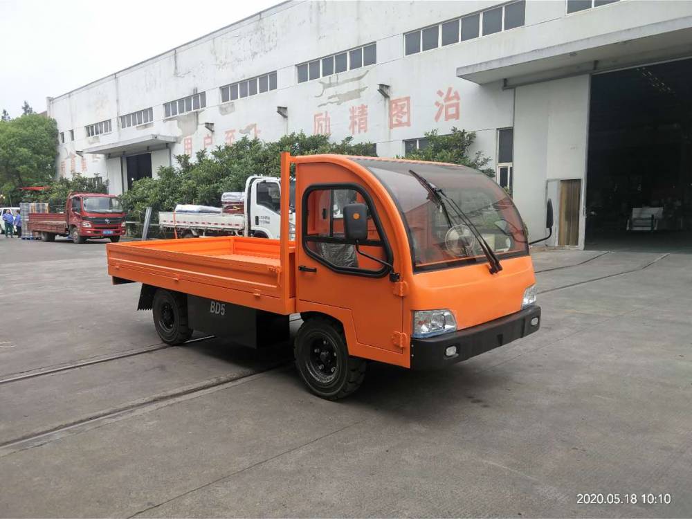 【電動貨車 結實的平板電動貨車 2噸 3噸 電瓶物流運輸貨車圖片】電動