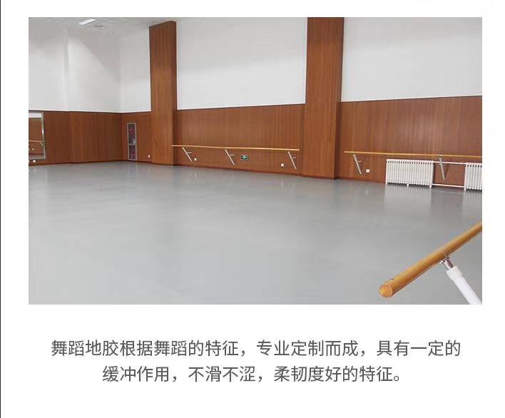 浙江舞蹈房地胶儿童舞蹈房健身地板工厂直销