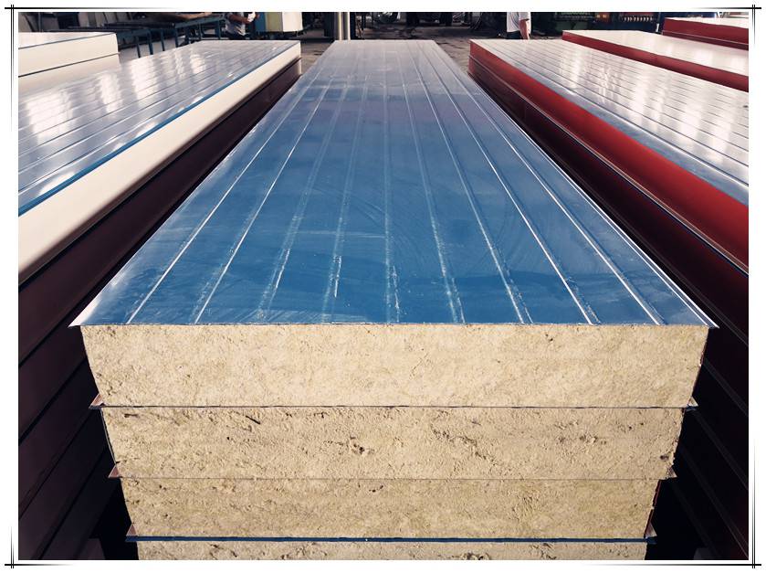 京津冀岩棉彩钢复合板 岩棉彩钢板 双达-曹 12元加工费