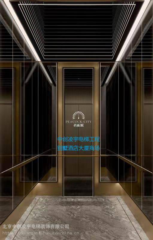 中創凌宇電梯裝飾工程電梯裝潢電梯轎廂二次翻新設計服務