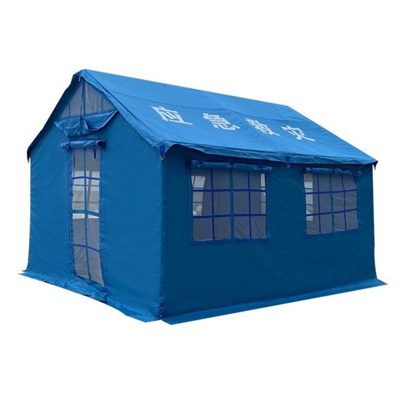 灾区救援移动棚12平单帐篷防汛应急赈灾棚房消防野外救援帐篷雷力