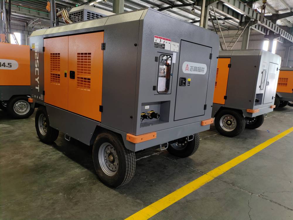 柴油移动国四排放空压机志高162scyt18两级压缩螺杆机