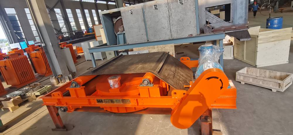 防爆型皮带式煤矿井下用电磁除铁器科力华图片