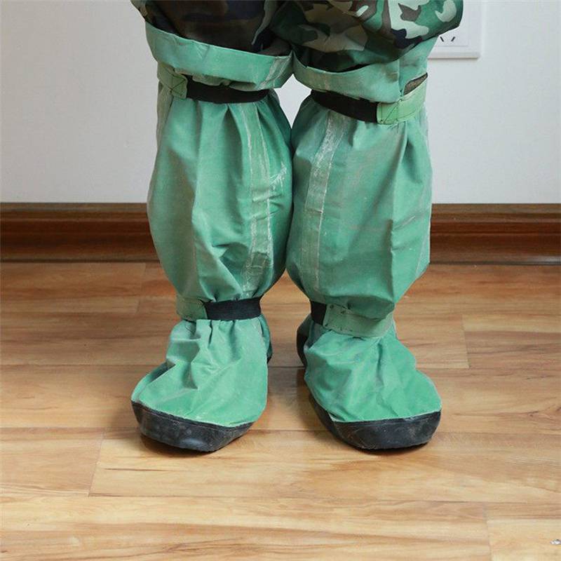 化工厂作业鞋套实验室防毒鞋套抗腐蚀鞋套高筒安全保护鞋套