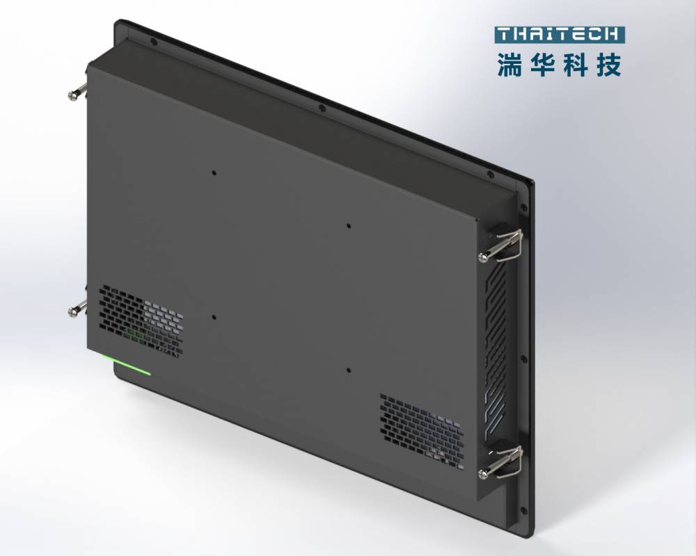 工业级触摸屏工控电脑一体机嵌入式工业平板电容屏多功能自助终端