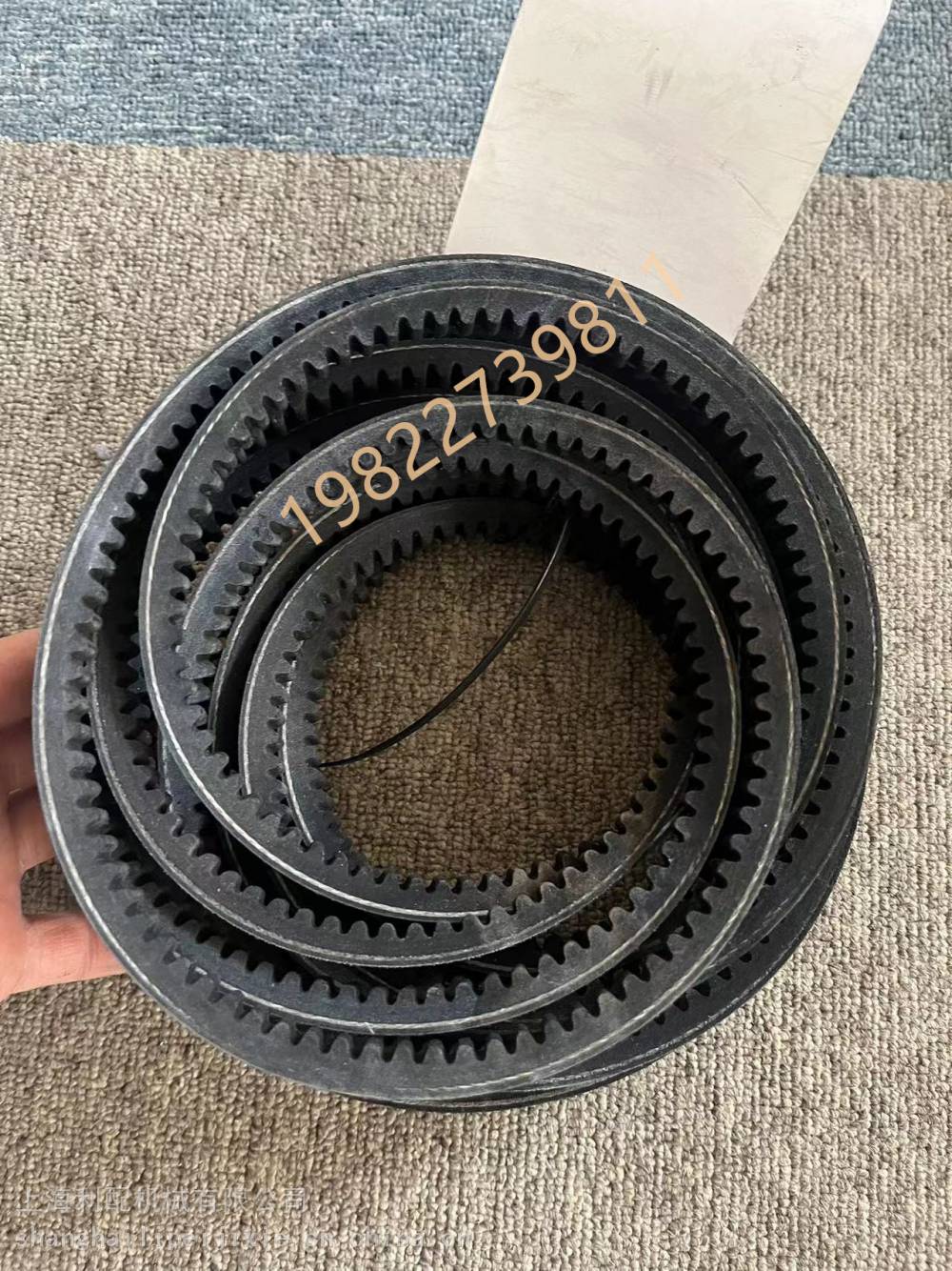 4p8013卡特3208发动机工业皮带传动带蛇形皮带组4p8013