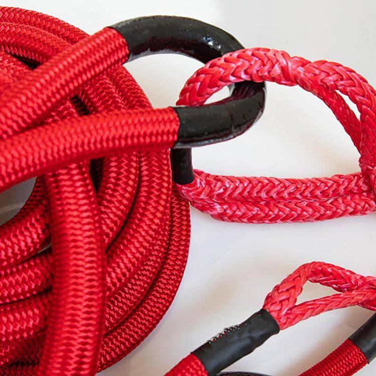 工厂双编拖车绳尼龙绳牵引绳越野加粗尼龙拖车救援