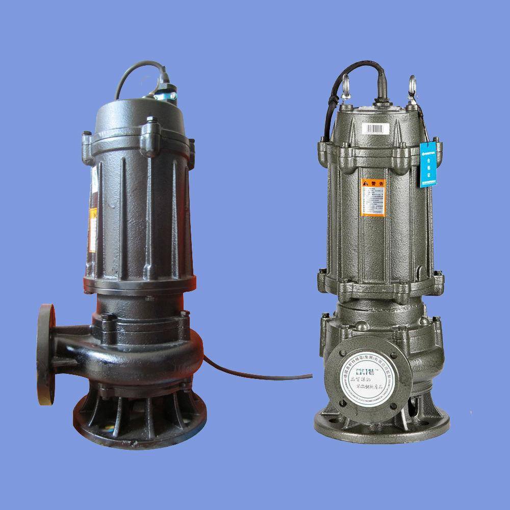 潜水排污泵铸铁材质法兰软管连接多种连接方式定制