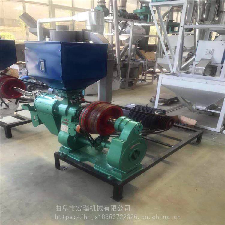 甘肃碾米机 家用小型铁棍式优质碾米机大型脱皮碾米机