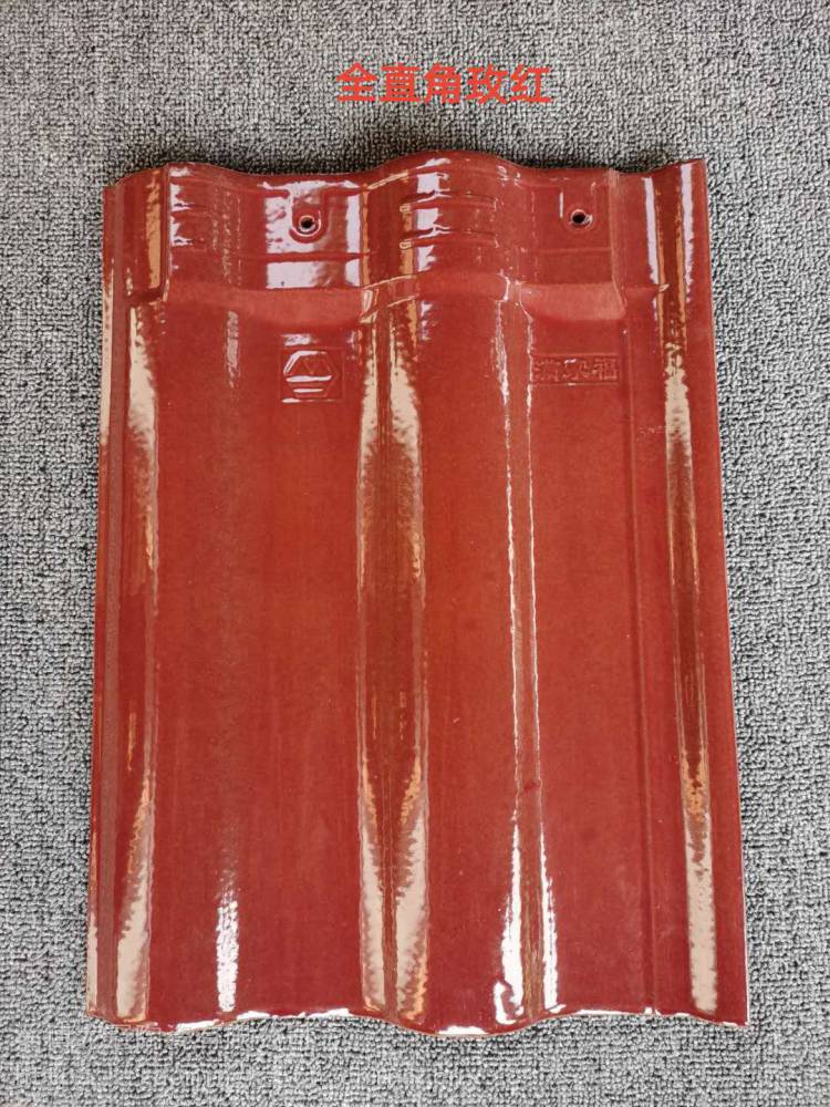 景德镇陶瓷瓦厂家陶瓷琉璃瓦3131s型瓦可来厂参观考察