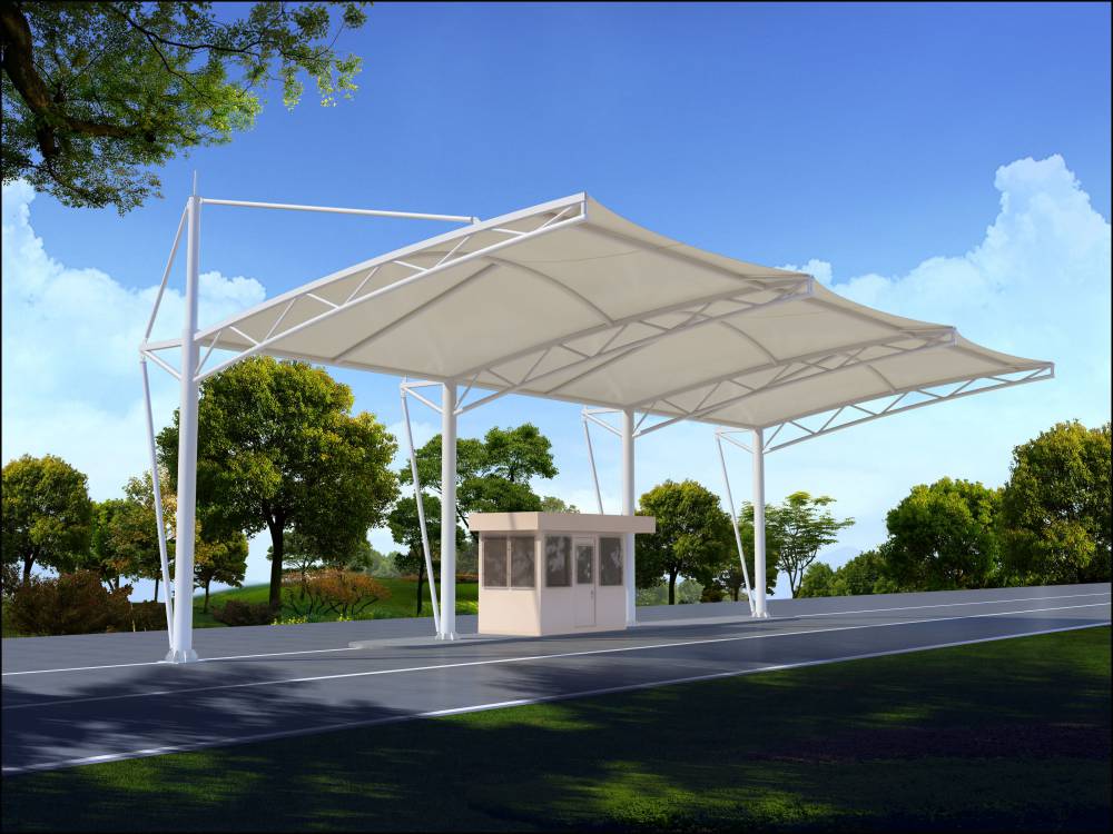 膜结构看台效果图幼儿园膜结构屋顶海南张拉膜观景台