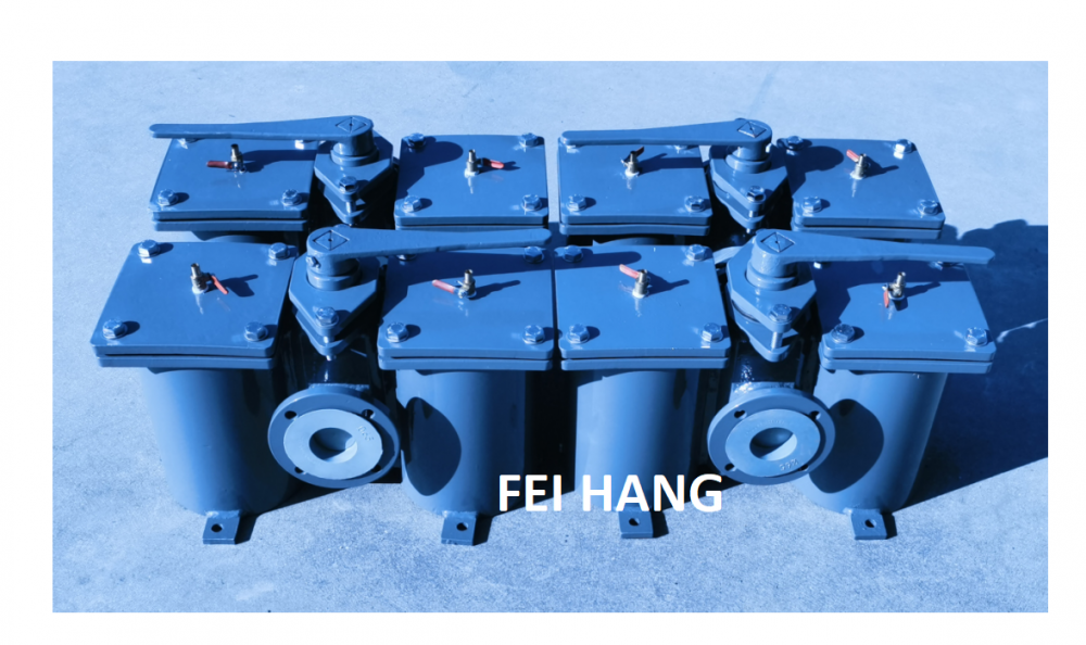 船用双联海水滤器不锈钢双联海水滤器cbt4251994