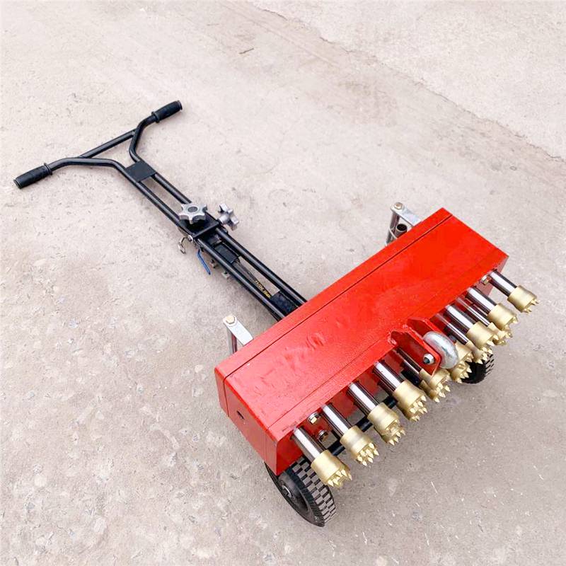 手持式凿毛机单头双头三头路面打毛机拉毛头式金刚石材质