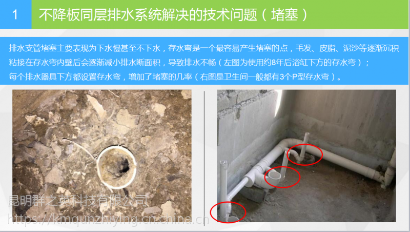 實現建築衛生間(也適用於廚房和陽臺)既不結構降板也無需額外抬高完成