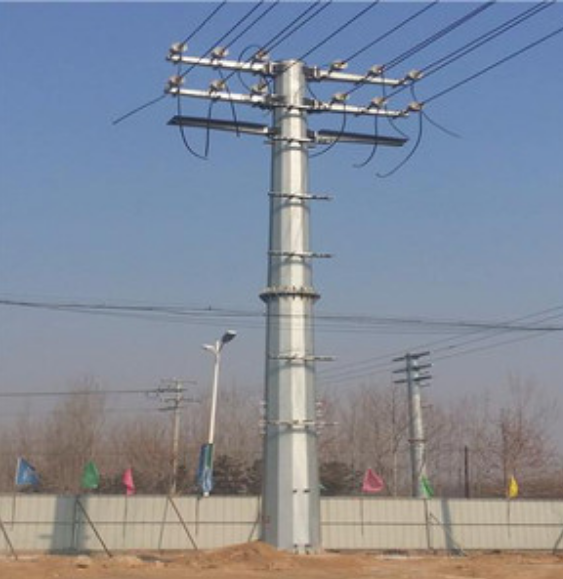 江苏省66kv电力杆塔重量 66kv电力钢杆生产厂家 顺通电力设备厂