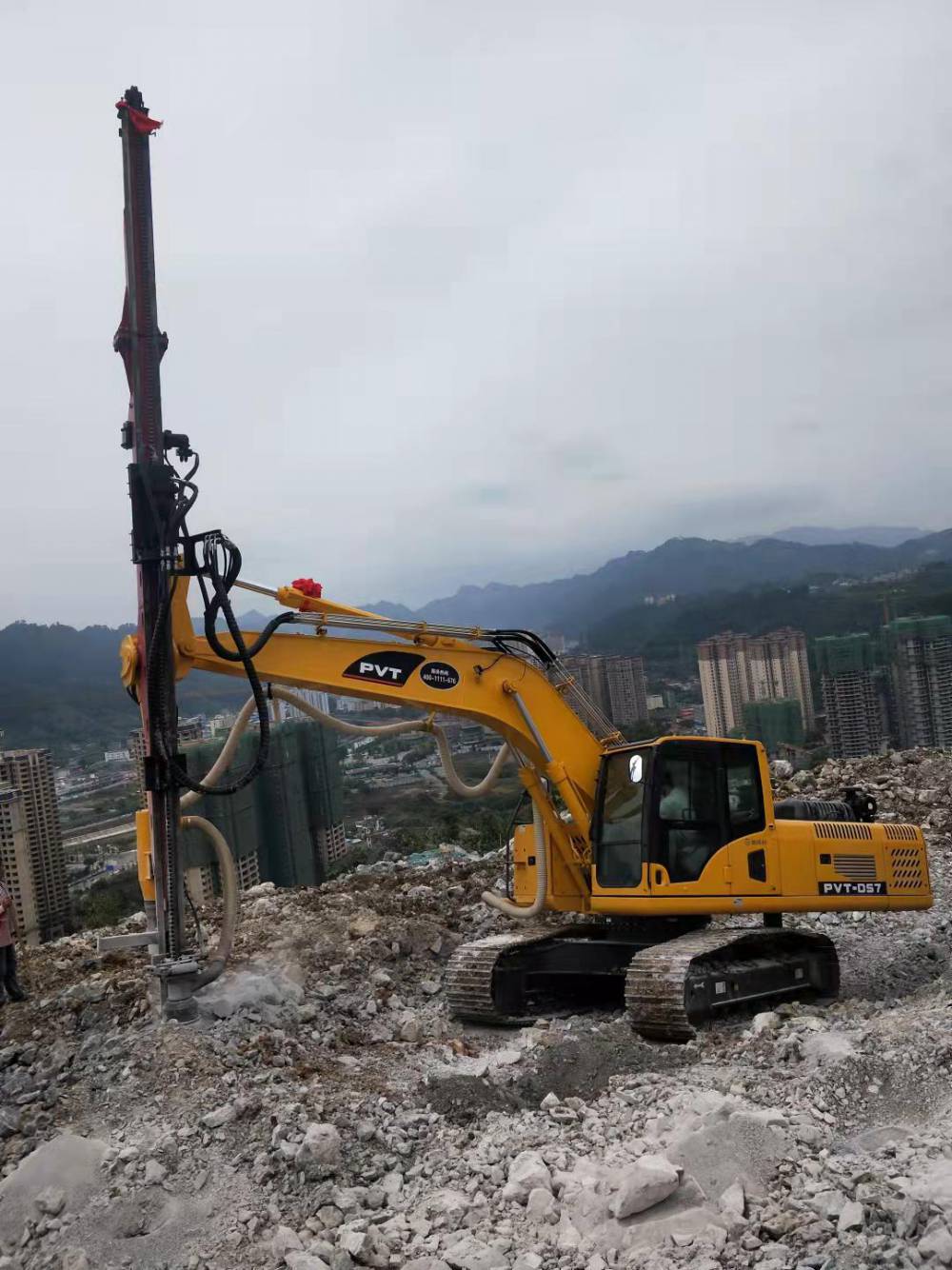 大型机械锚杆钻机边坡锚杆钻机多少钱一台普威特厂家发货