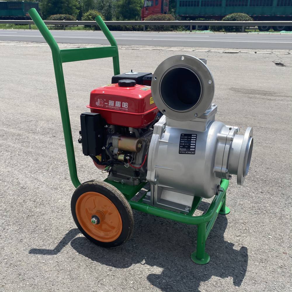 农用大油箱抽水泵 6寸8寸离心泵 双叶轮高压自吸泵