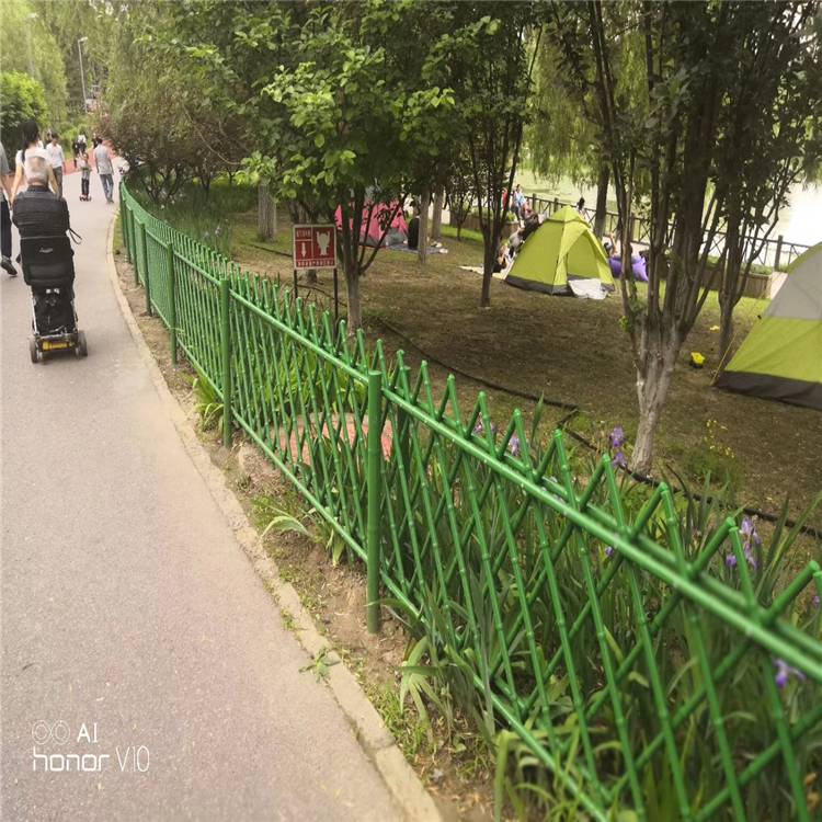 园艺仿竹护栏 价格合理 草坪绿地篱笆围栏 万泰