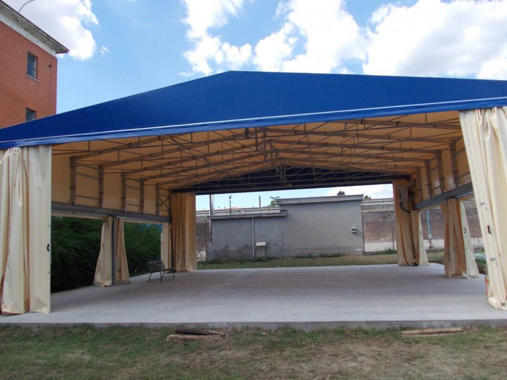 电动推拉棚工厂房顶通道伸缩顶棚篮球场雨棚泳池遮阳蓬雨篷