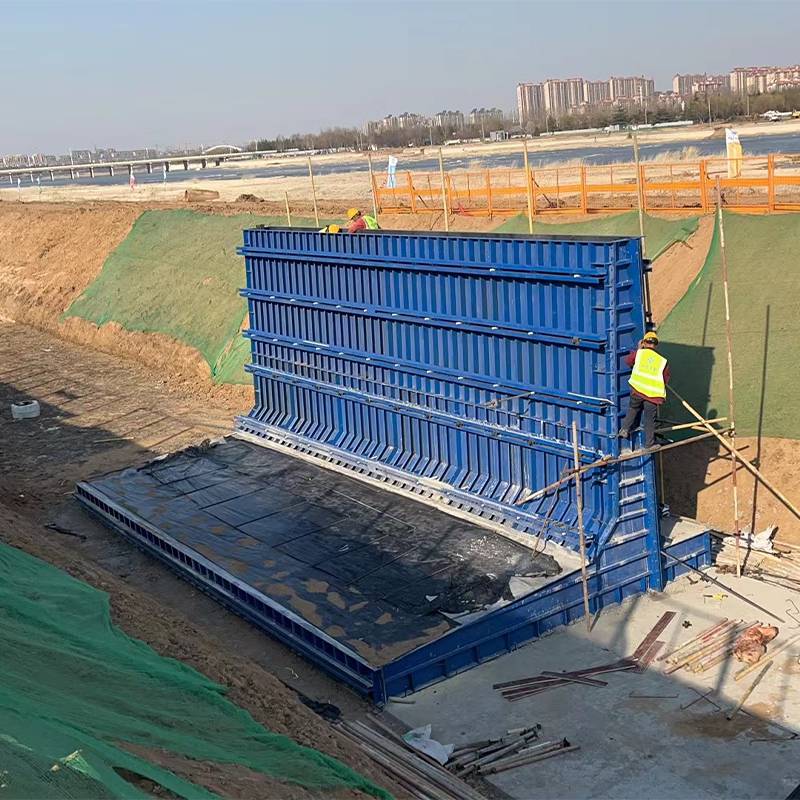【挡土墙模板定制侧墙 定型钢模板生产厂家 地铁挡墙侧板模】视频介绍