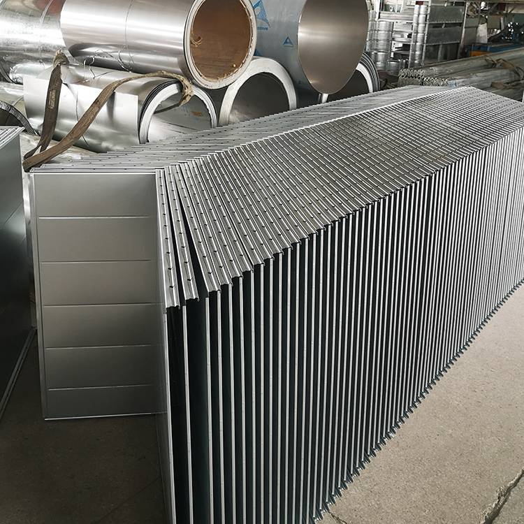 【杭州风管加工厂***生产加工镀锌风管角铁法兰风管不锈钢焊接风管】