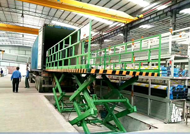 星翼5吨剪叉式液压升降货梯选购教程图片 图片大全 山东星翼升降机械有限公司