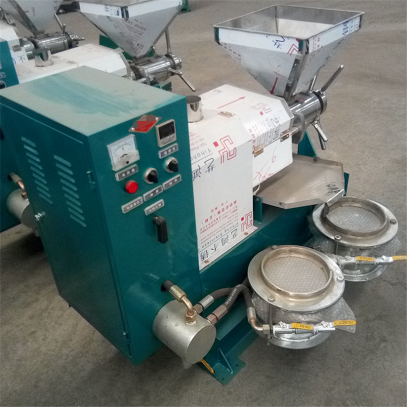 小型花生榨油机流动型花生油压榨机万隆