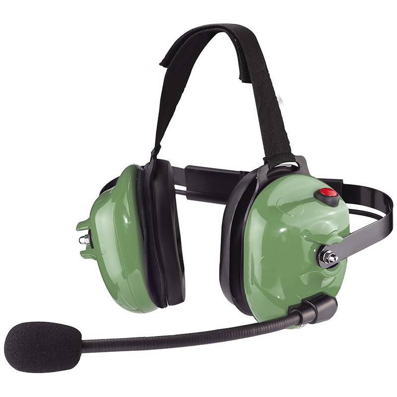 【raytalk睿拓通头戴式对讲机耳机飞行员航空耳机赛车工厂矿井重型抗