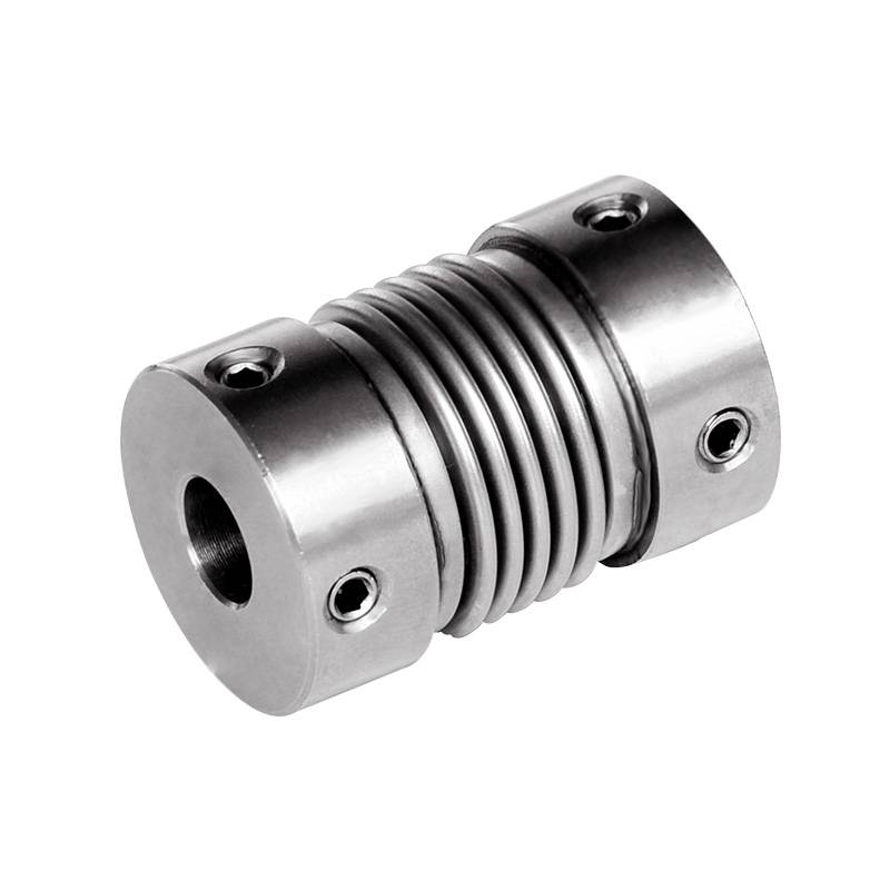 高抗扭夹紧不锈钢伺服电机丝杆波纹管联轴器nbk