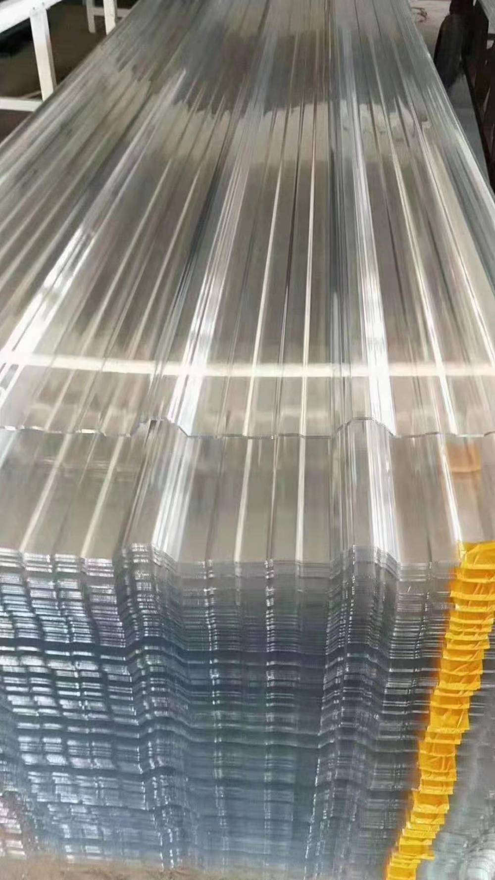 山东济南frp采光瓦大型体育场馆塑料瓦工厂建设商业建筑