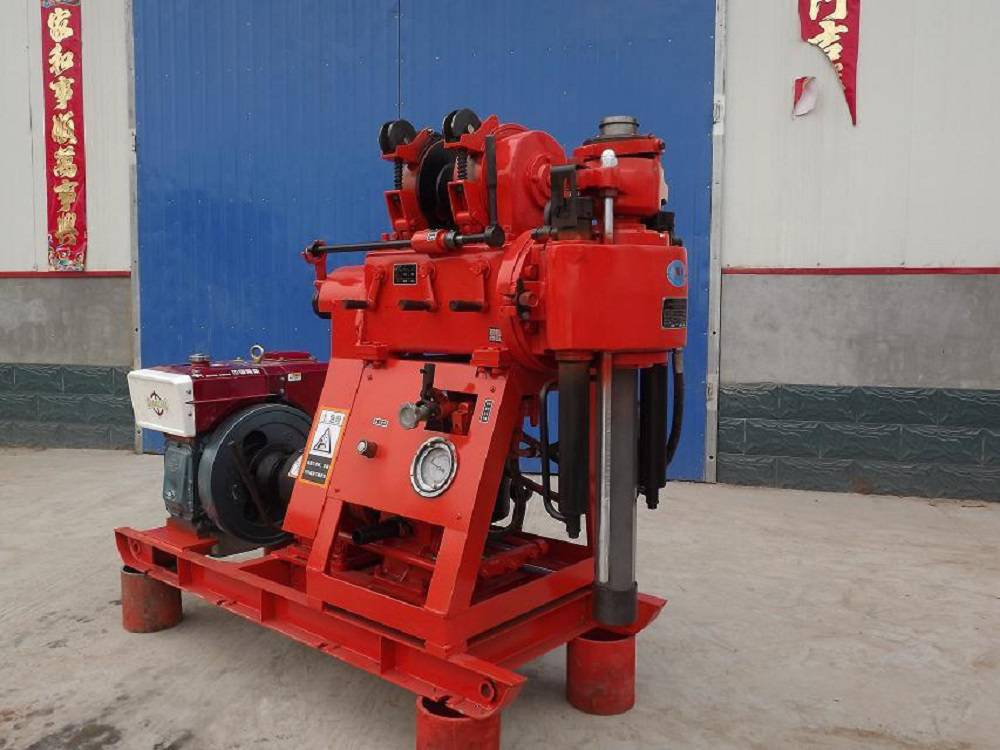 履带式xy150北探勘察钻机工勘取样设备小型钻探机