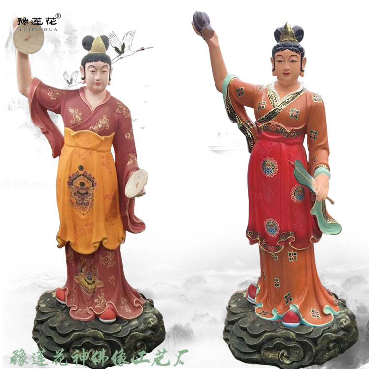 风雨雷电佛像 二郎神佛像 灌口神佛像 昭惠显圣仁佑王佛像