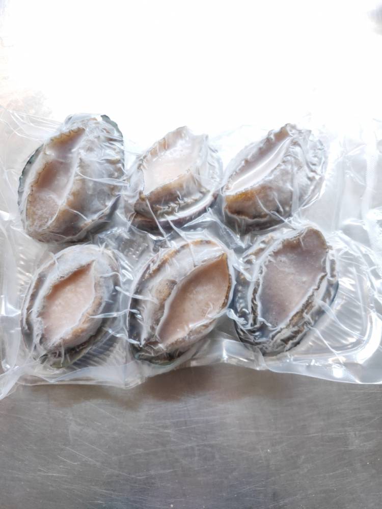 鲍鱼活冻鲍鱼6头25头每斤熟冻锁鲜无添加来自福建东山岛冻厂直批
