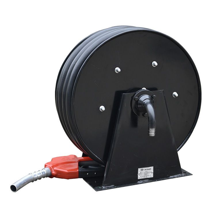 1寸15米加油卷盘车载加油机加油卷盘自动回位卷盘卷管器