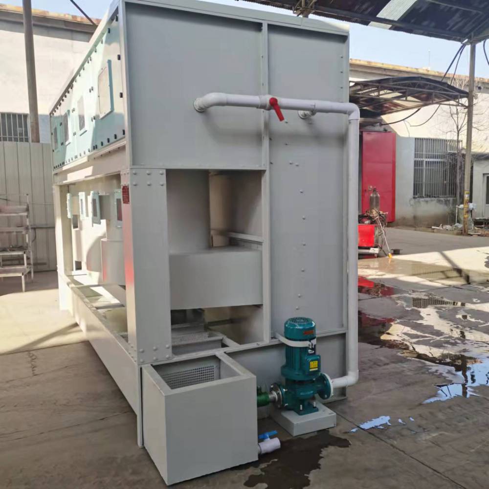 定制水旋柜气旋柜漆雾净化喷漆柜后面可以配催化燃烧活性炭使用