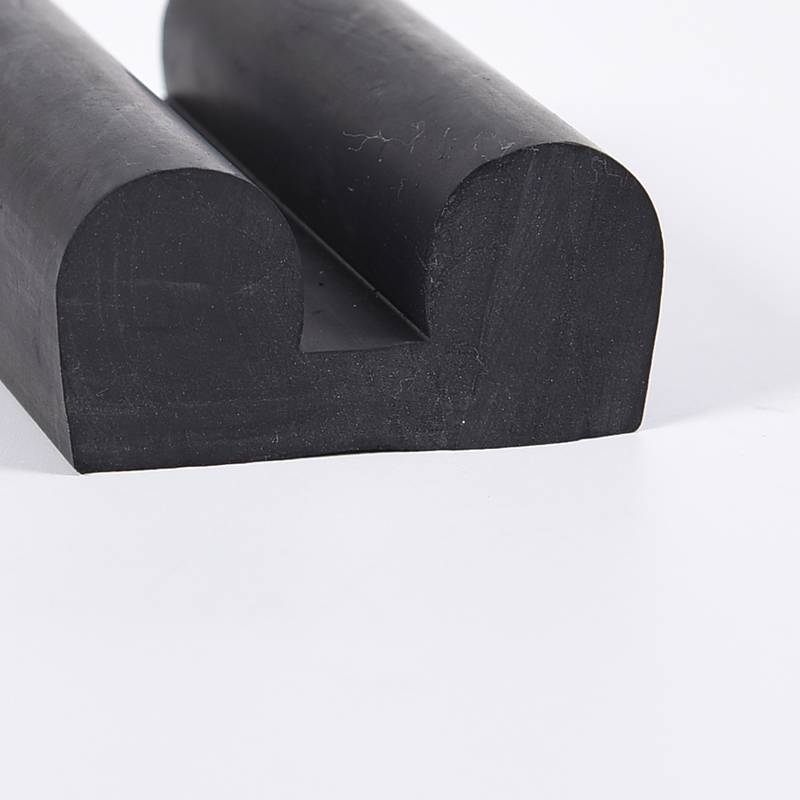 久顺供应橡胶防撞条观光游艇防撞橡胶条c型钢卡槽橡胶条