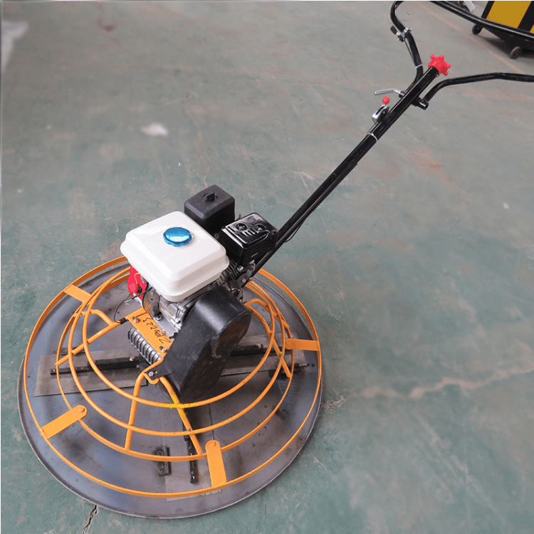 手扶式混凝土地面抹平压光机水泥地面收边机60型汽油抹光机厂家