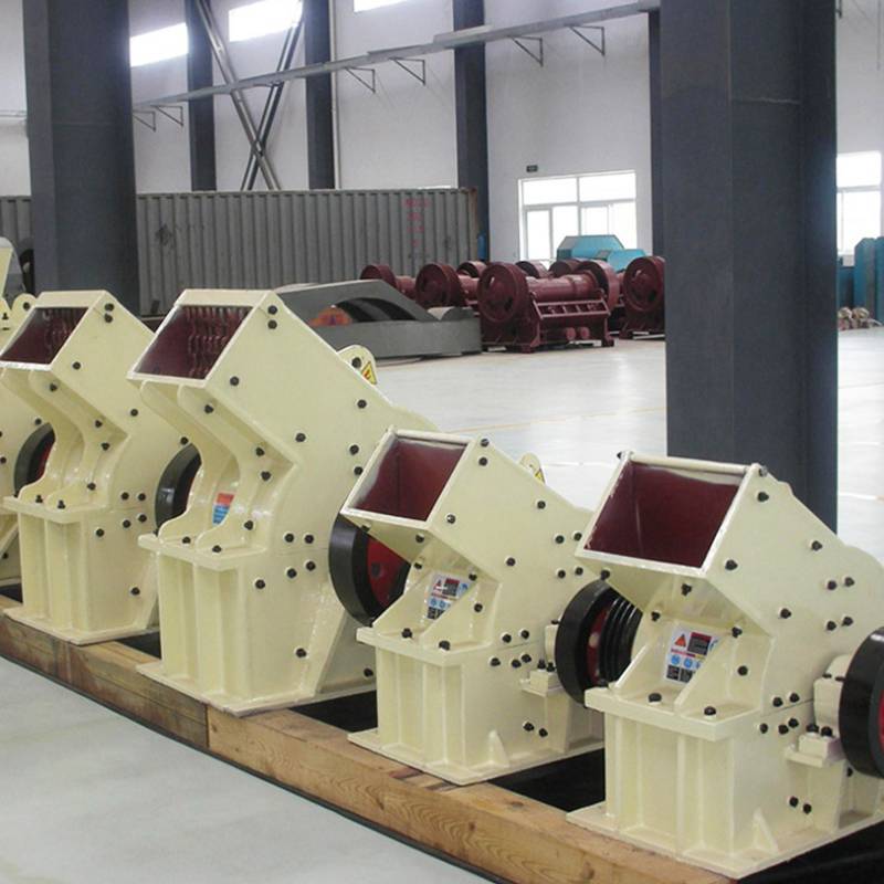 大口重型锤式破碎机移动式锻打锤破机节能小型打砂机