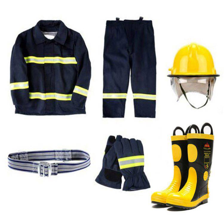 供应事故抢险救援分体式14式消防五件套个人全身防护灭火服