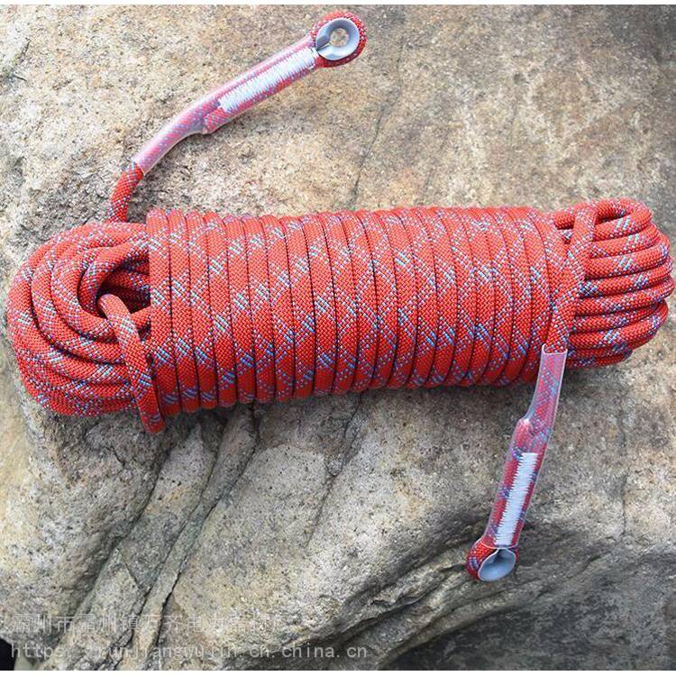 静力高空作业安全绳攀登攀岩绳索营救静力绳救援牵引绳