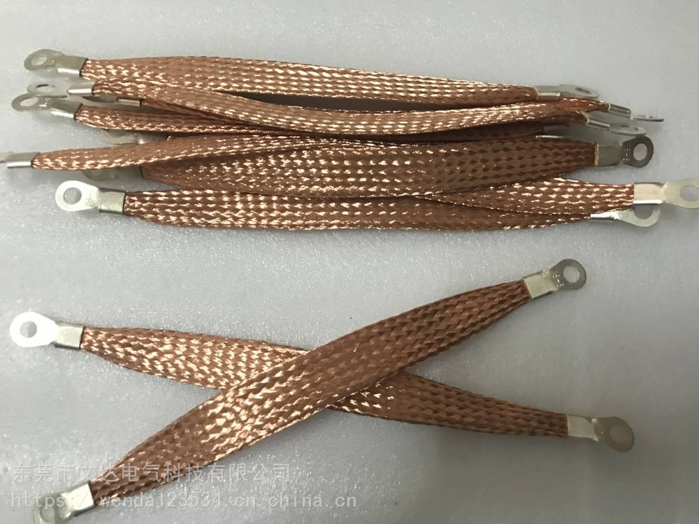 幕墙防雷铜导线25平方ot端子接地线